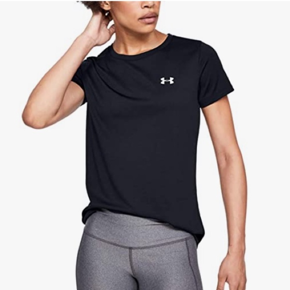 Under Armour black heat gear t-shirt